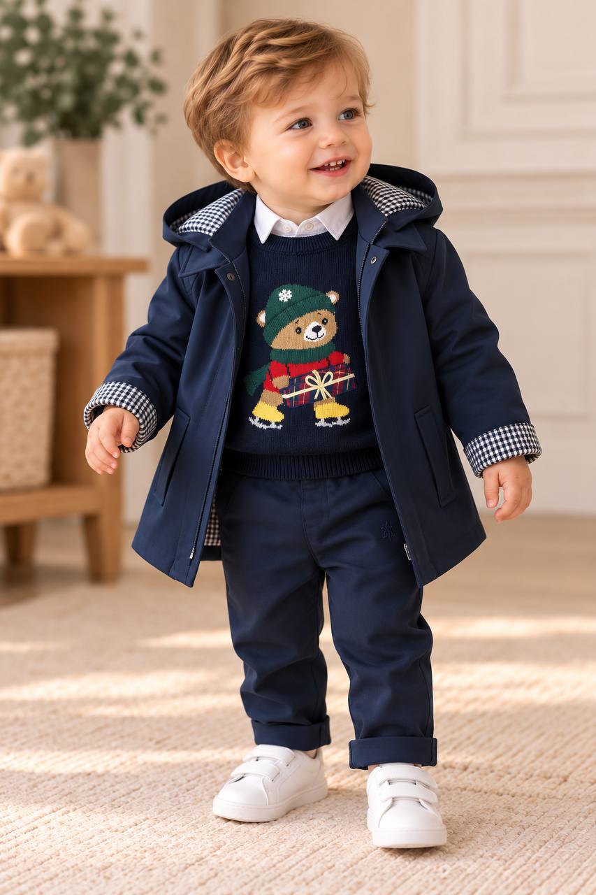 COMPLETO PETIT NOEL BLU NAVY