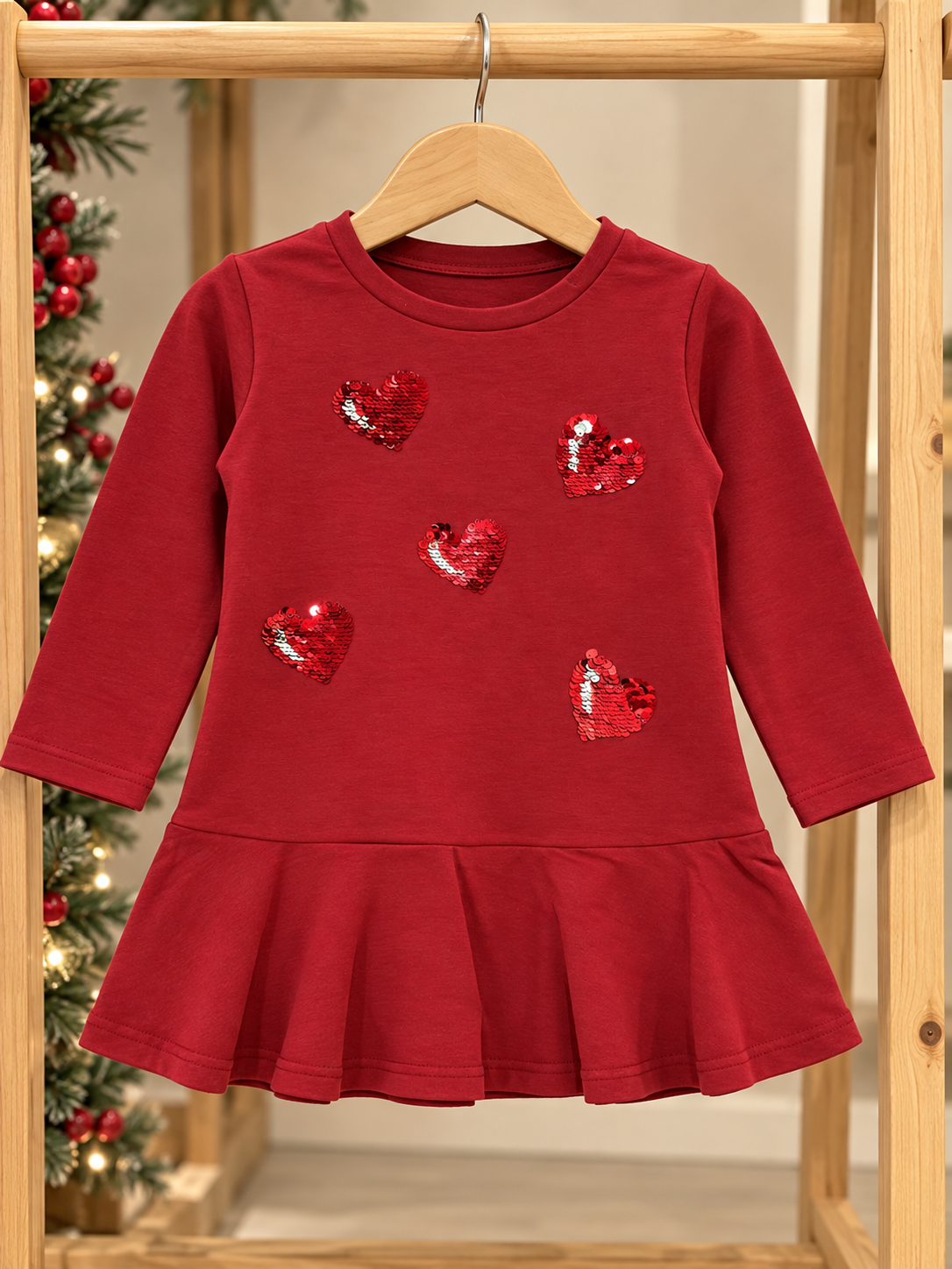 ABITO CUORI ROSSO SARABANDA