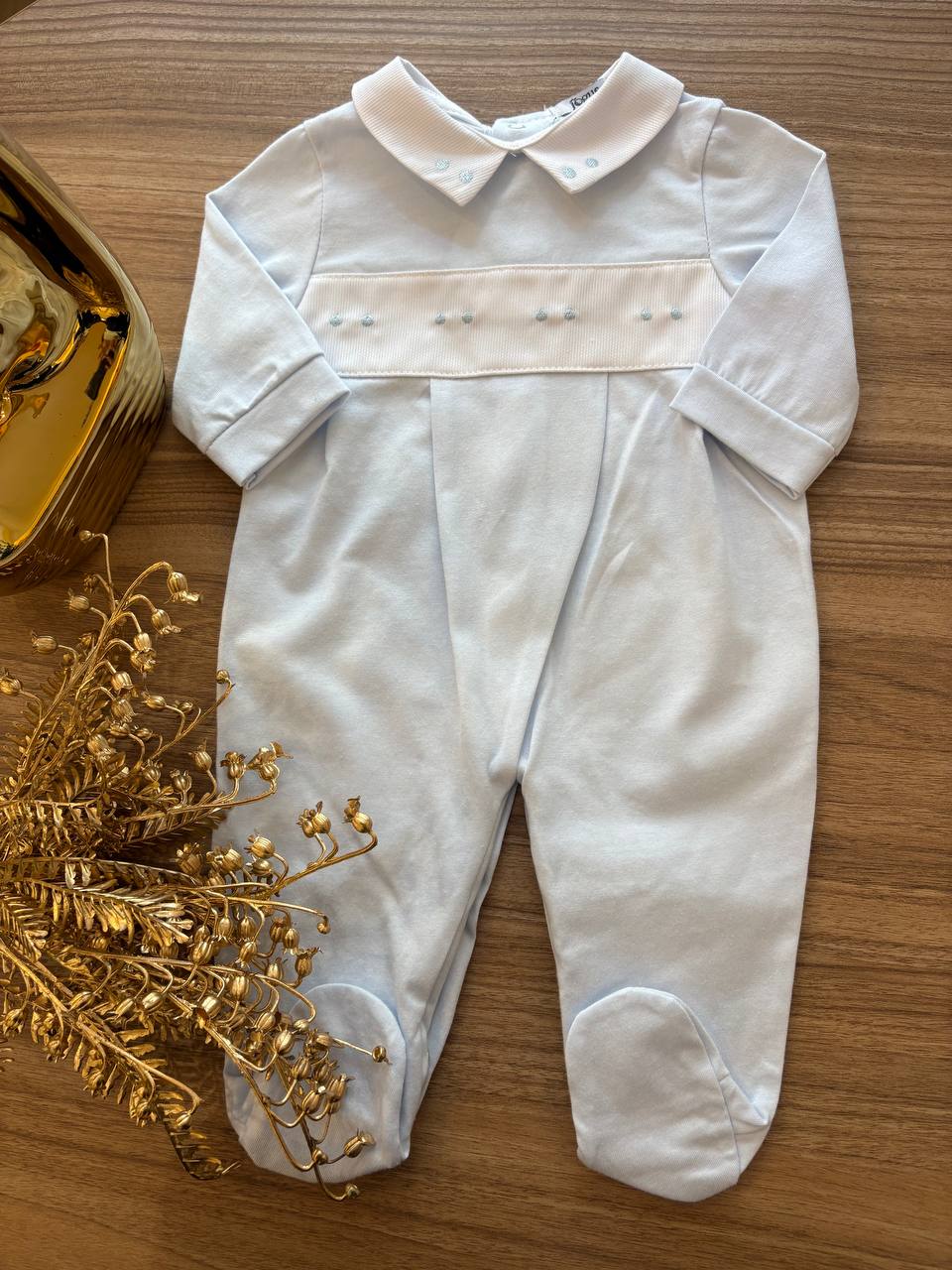 TUTINA CELESTE CON POIS
