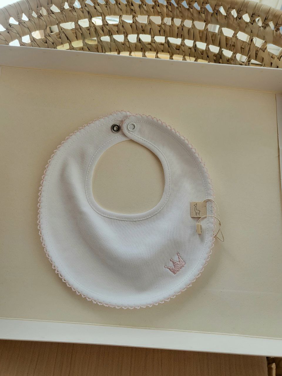 BAVETTA CORONA BIANCA BABY GI