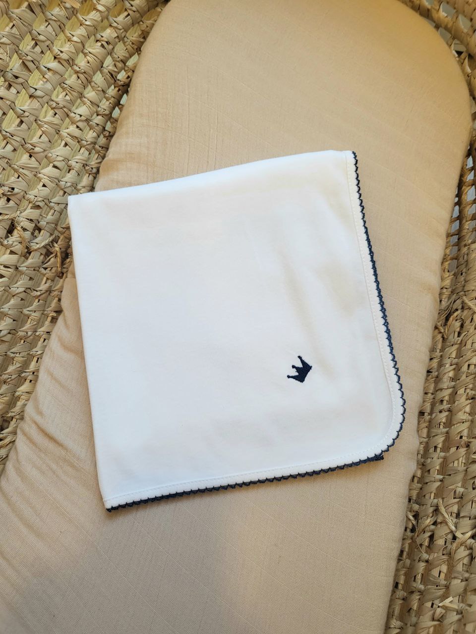 MUSSOLA CORONA BIANCA-BLU BABY GI