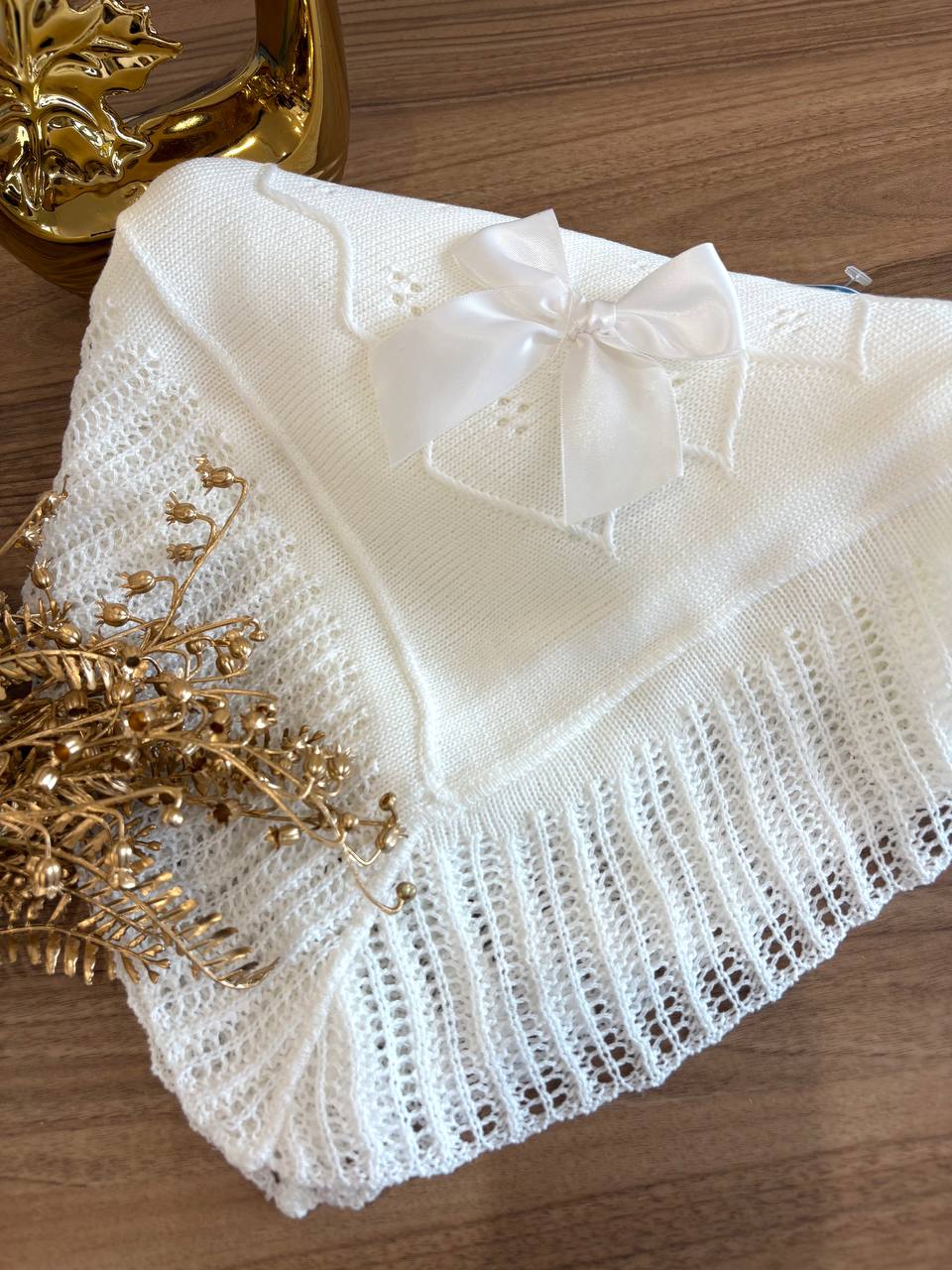 SCIALLE IN FILO BIANCO SARDON