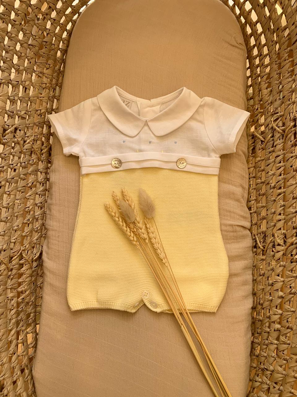 PAGLIACCETTO IN FILO GIALLO PAZ RODRIGUEZ