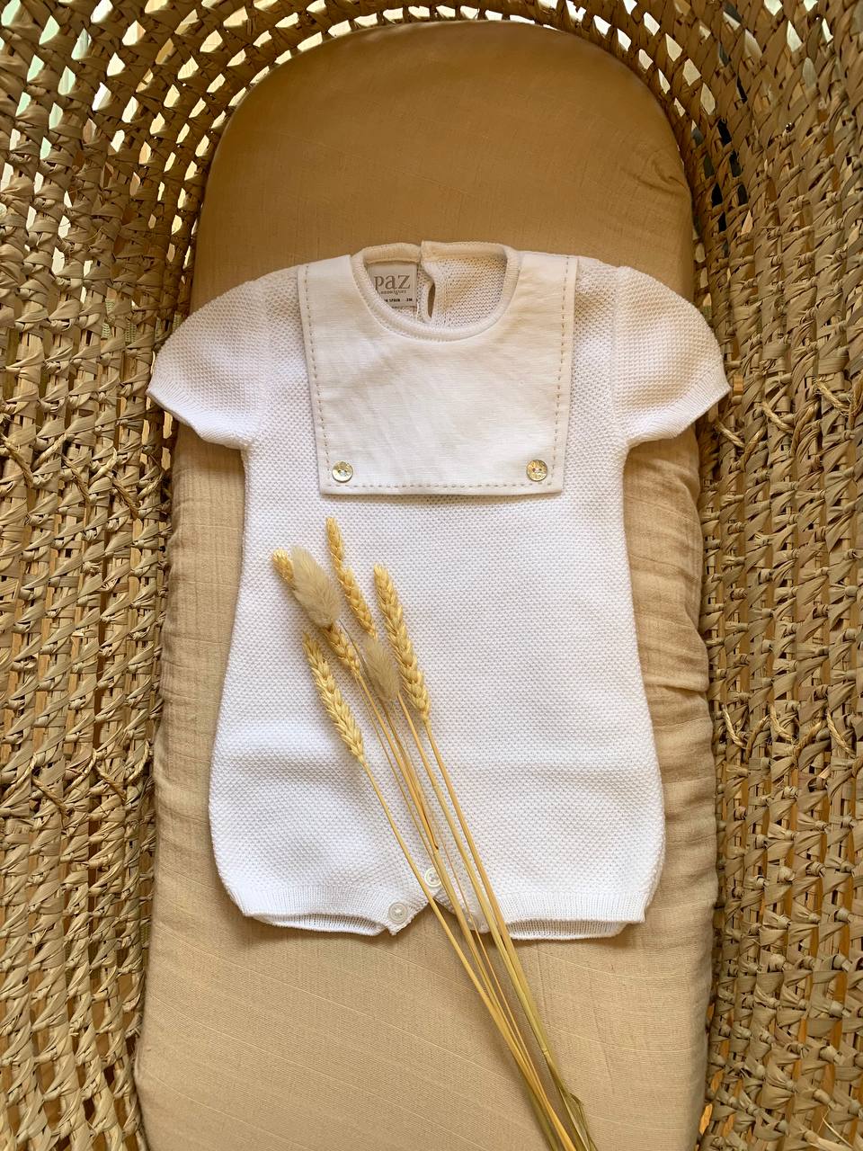 PAGLIACCETTO IN FILO BIANCO PAZ RODRIGUEZ