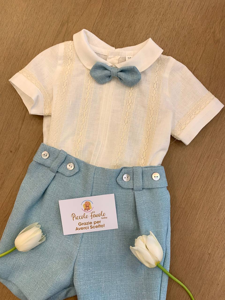 ABITO BATTESIMALE CIELO