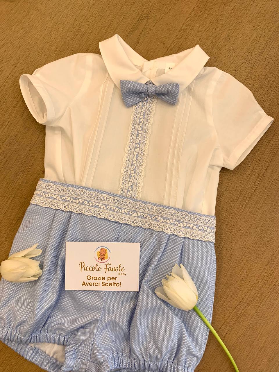 ABITO BATTESIMALE CIELO