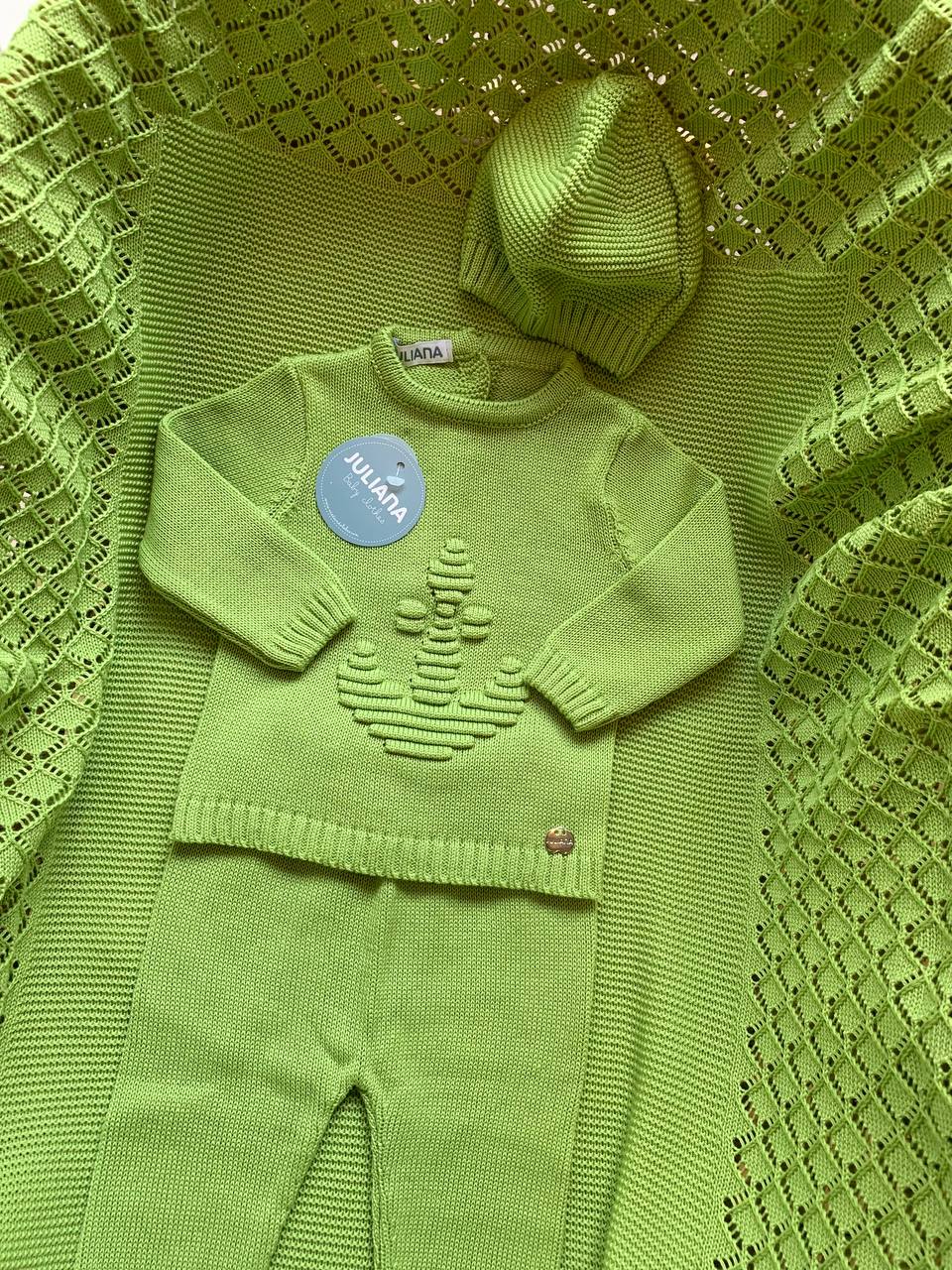 COORDINATO ANCORA VERDE JULIANA