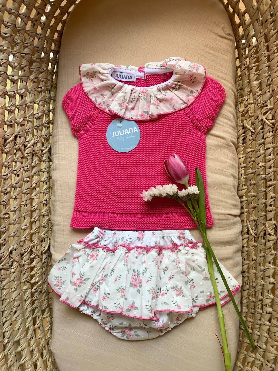 PAGLIACCETTO IN FILO FUCSIA JULIANA