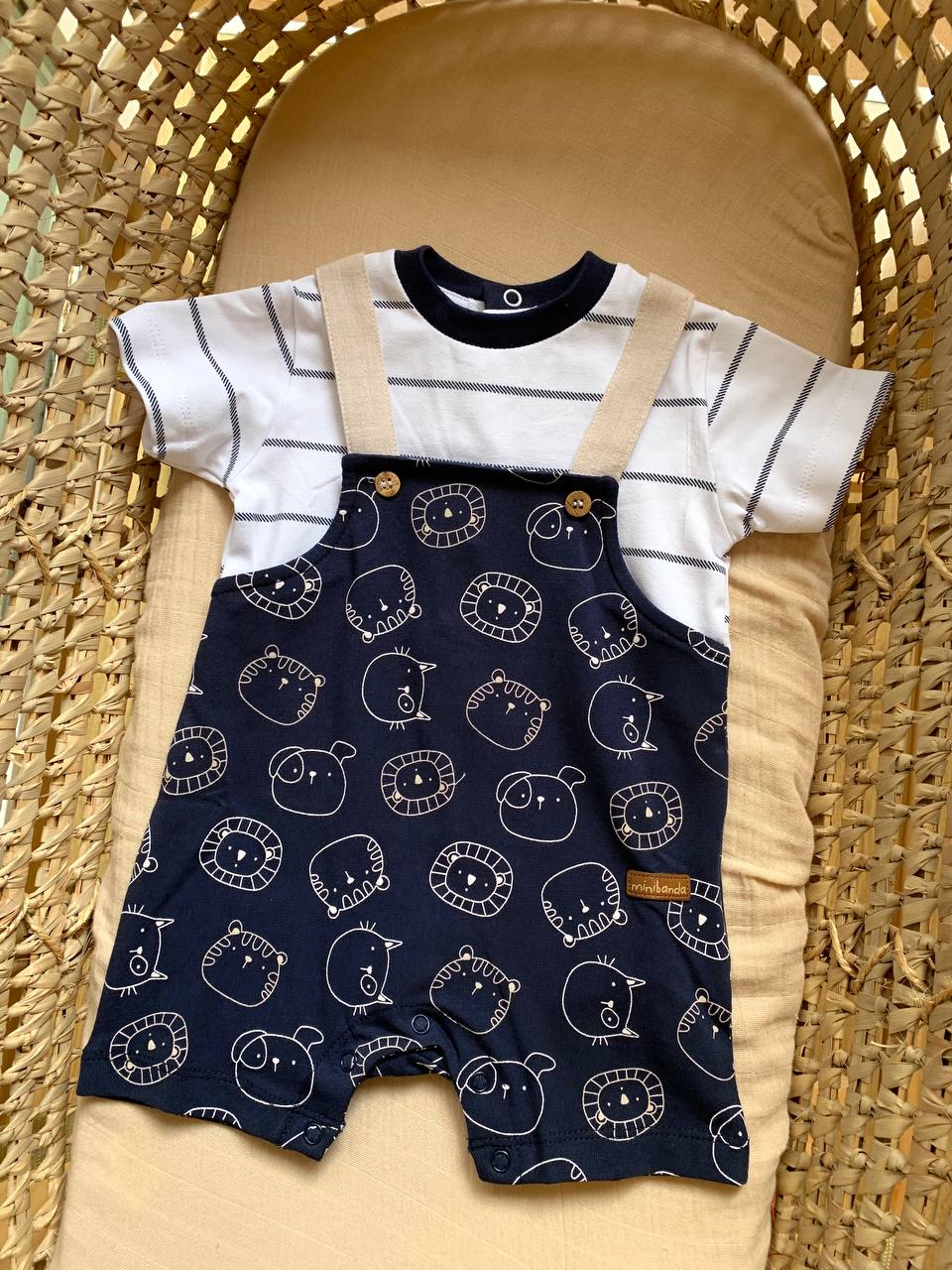 TUTINA SALOPETTE ANIMALETTI MINIBANDA