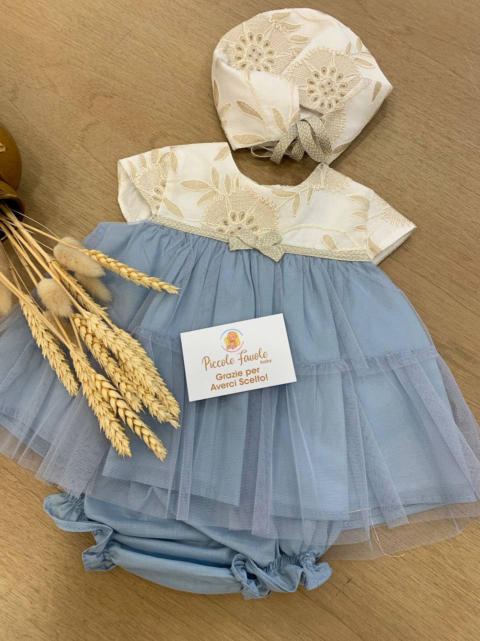 COORDINATO GEMINIS CELESTE MARTA Y PAULA