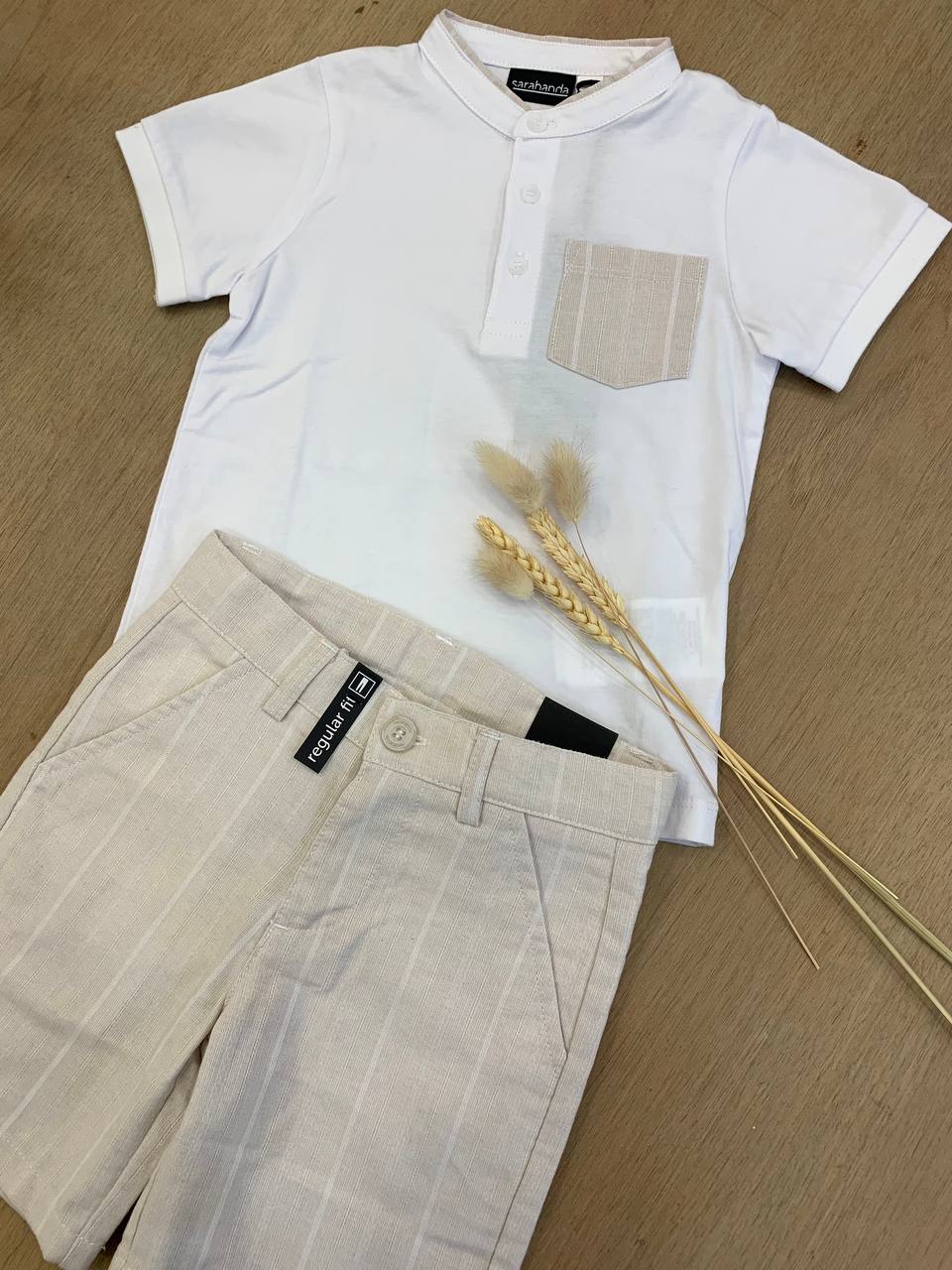 COMPLETO T-SHIRT E BERMUDA SARABANDA