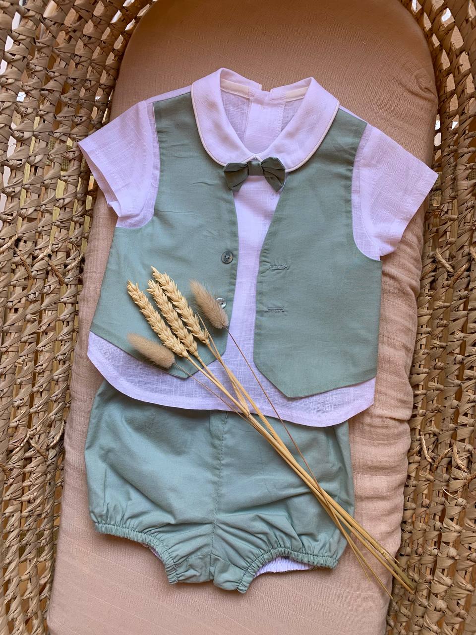 COMPLETO ELEGANTE VERDE DEL SUR