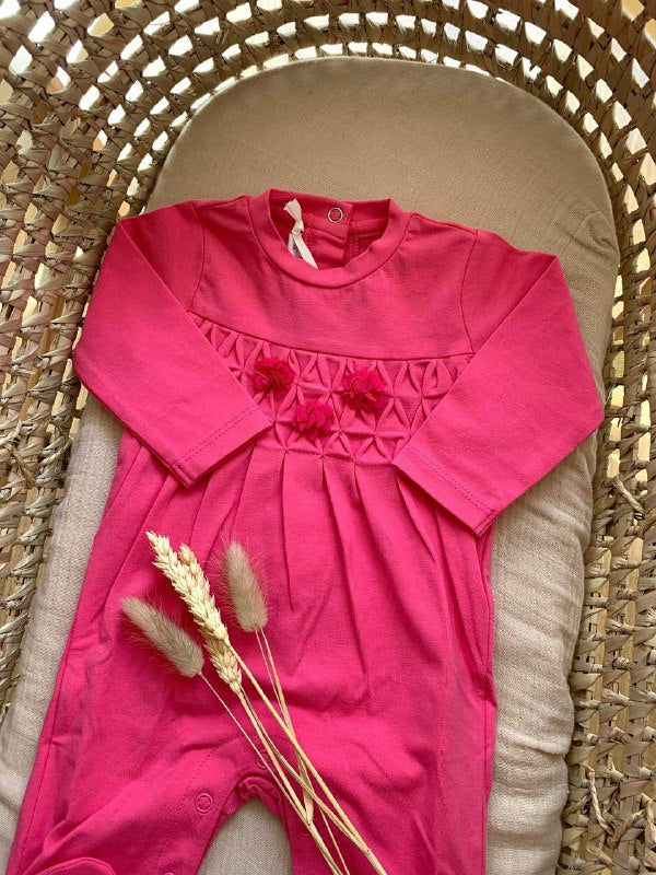 TUTINA IN COTONE FUCSIA MINIBANDA