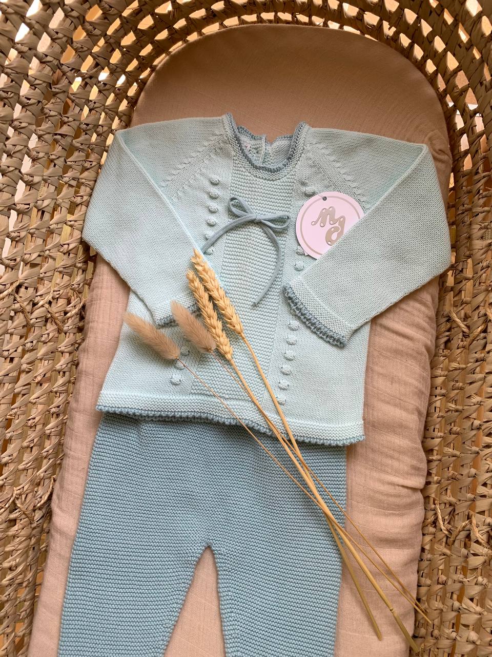 TUTINA SPEZZATA IN FILO TURCHESE CON FIOCHETTO NICO DINGO