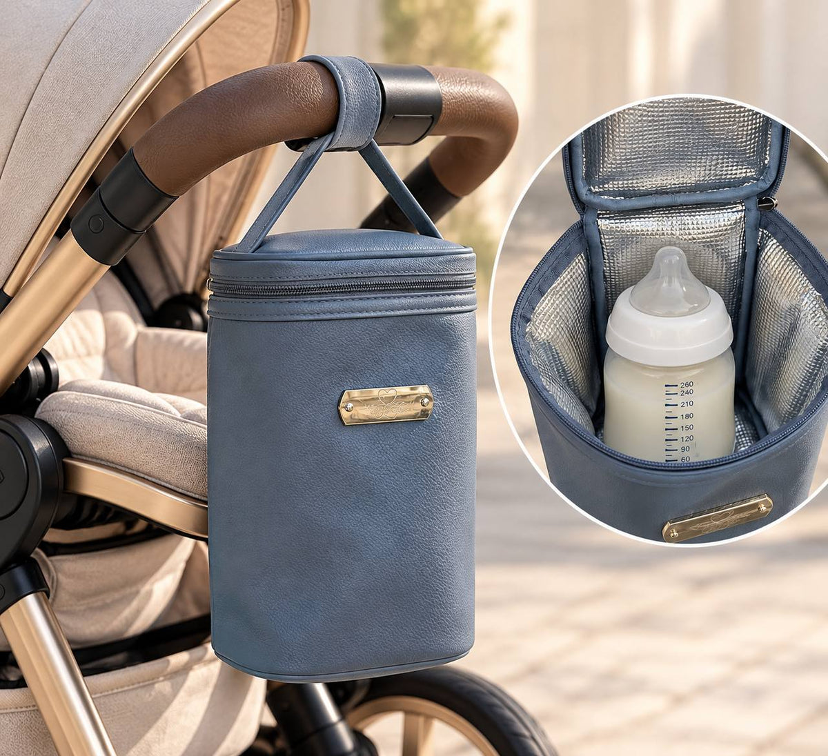 THERMOS AZZURRO POLVERE BAGYLU