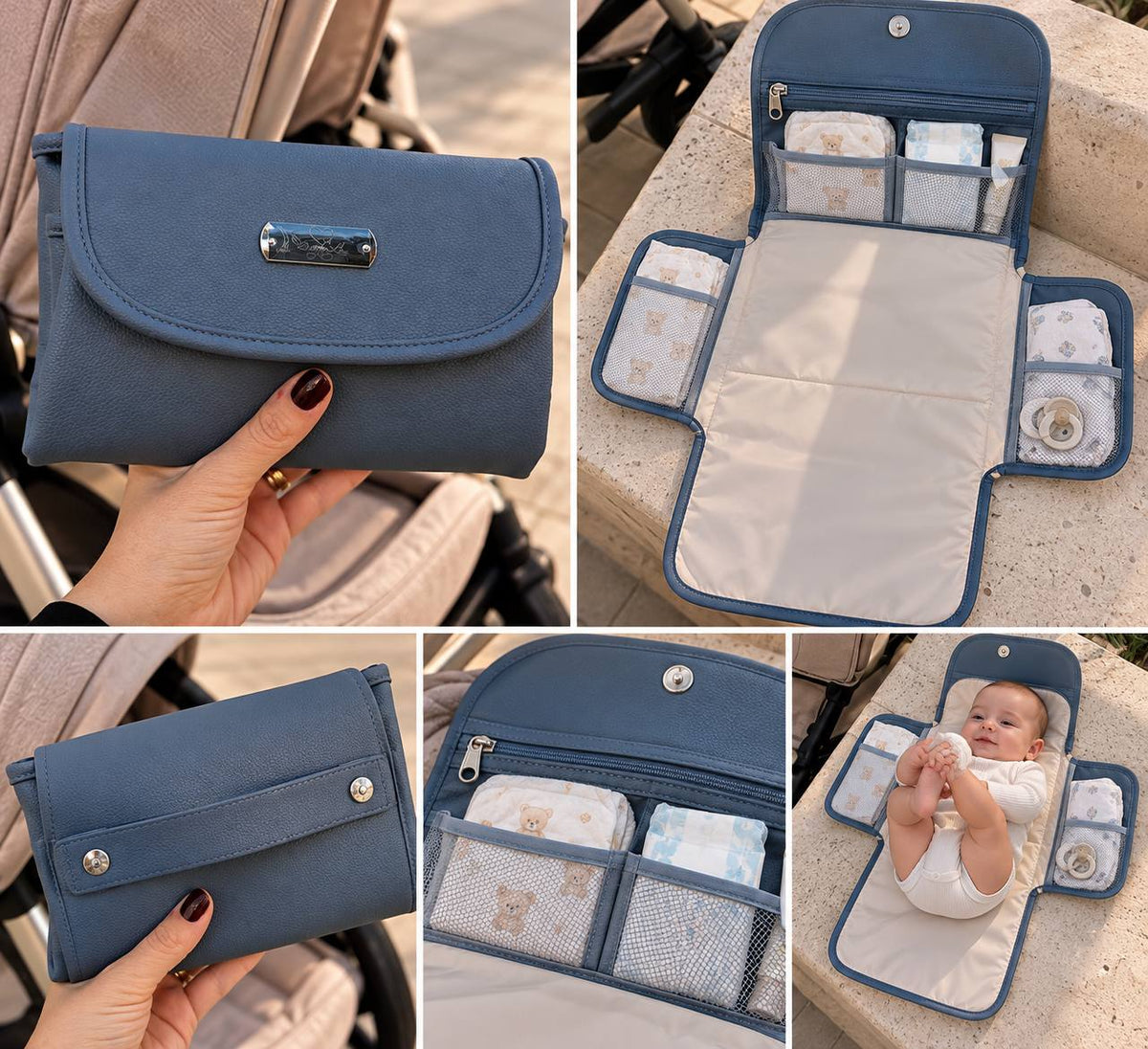 FASCIATOIO AZZURRO POLVERE BAGYLU