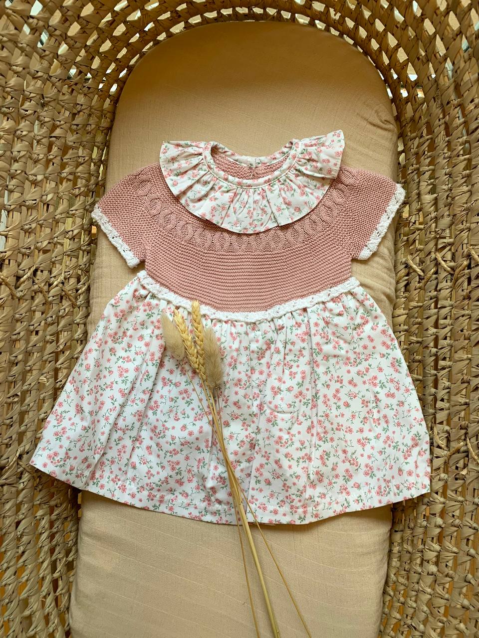 ABITINO FIORELLINI ROSA BABY FASHION
