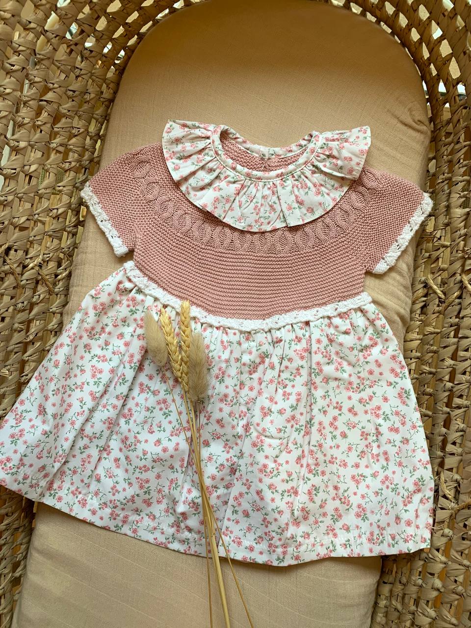 ABITINO FIORELLINI ROSA BABY FASHION