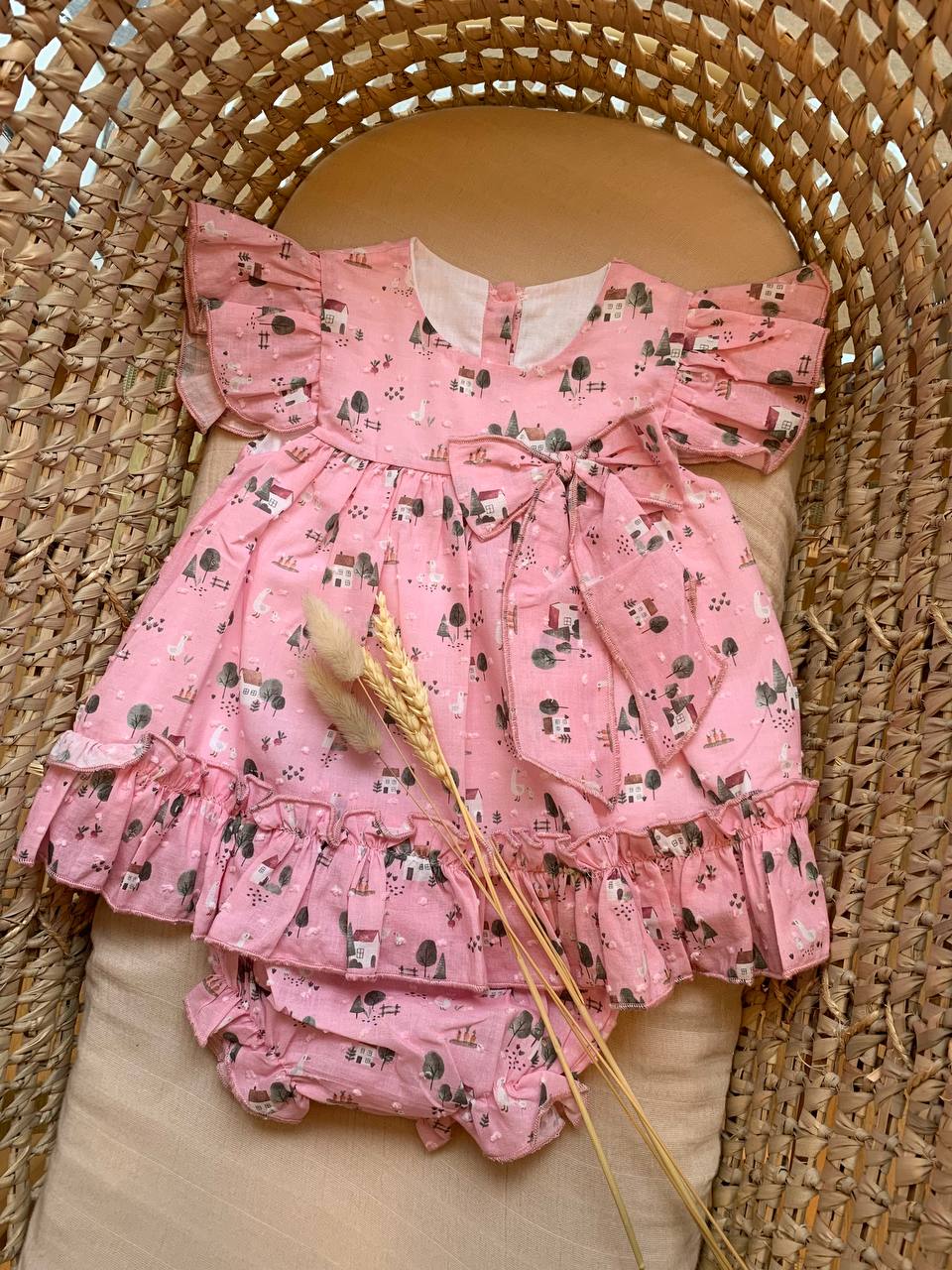 PAGLIACCETTO ROSA NATURA BABY FASHION