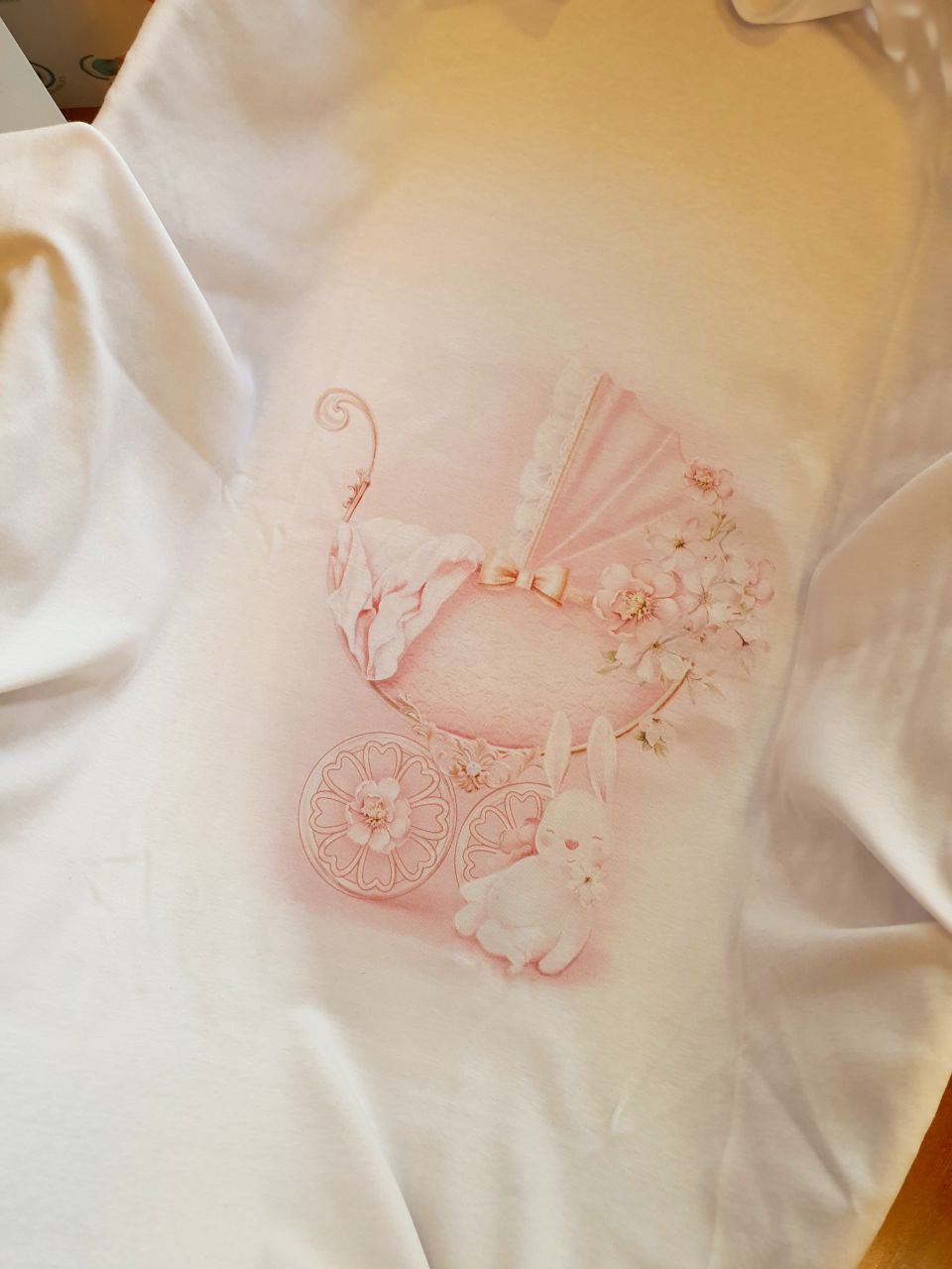 COORDINATO NASCITA ROSA CARROZZINA FIRST BABY