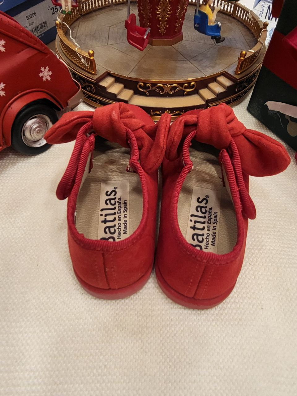 ballerina rossa con fiocco Batilas