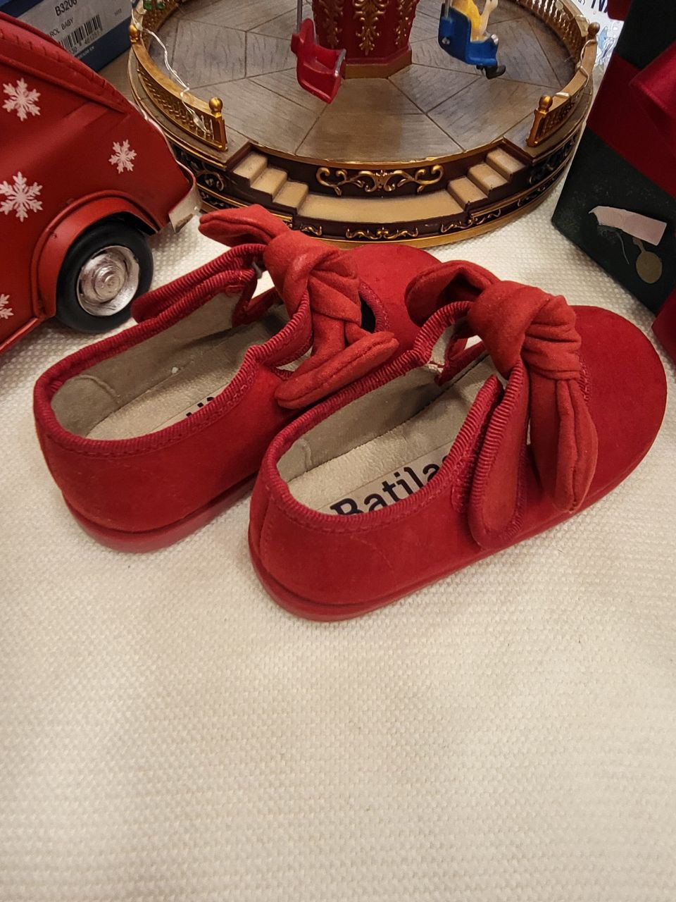 ballerina rossa con fiocco Batilas