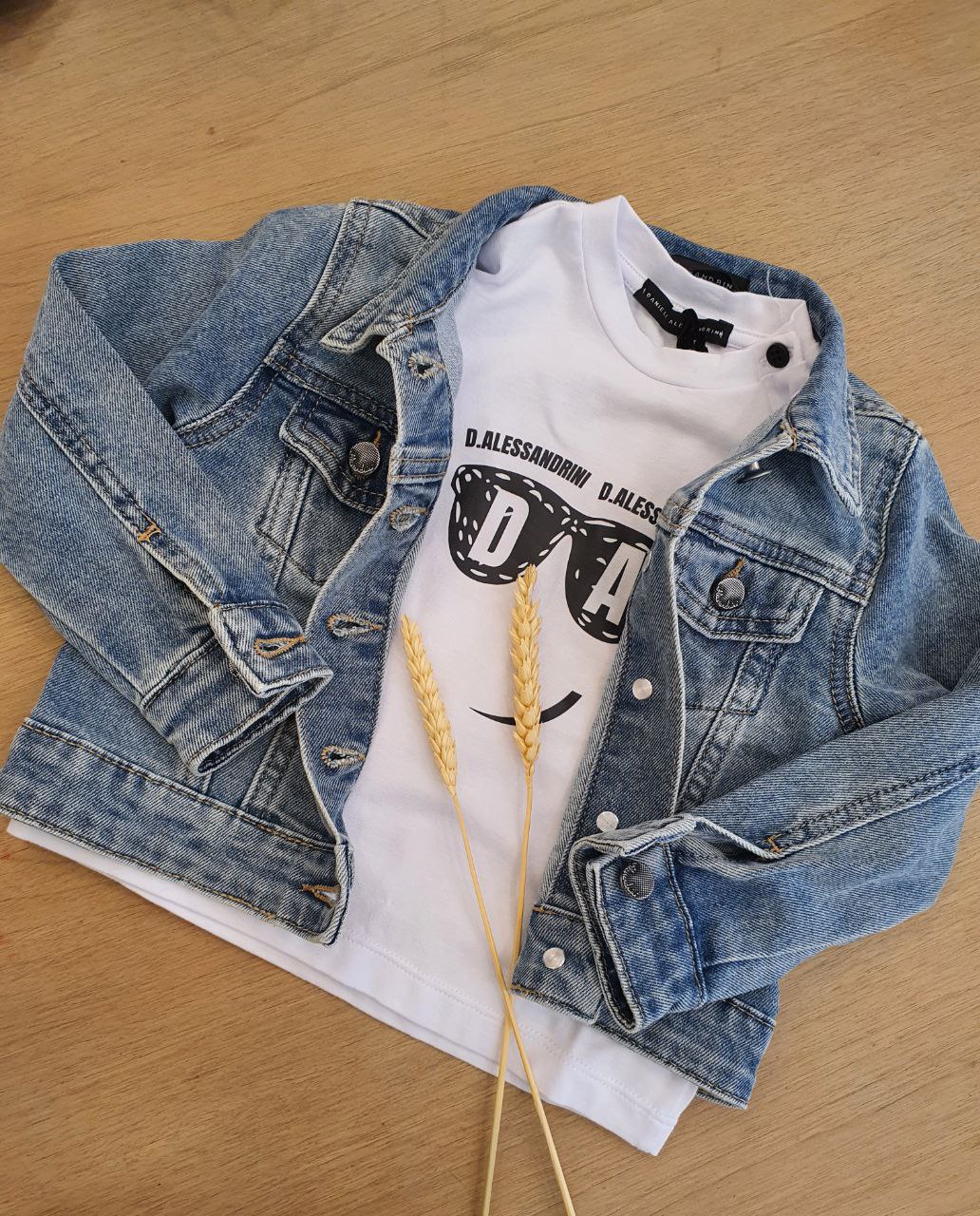 GIUBBINO DI JEANS DANIELE ALESSANDRINI