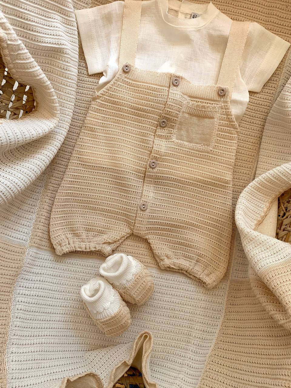 COORDINATO BEIGE E PANNA PAPPA E LATTE