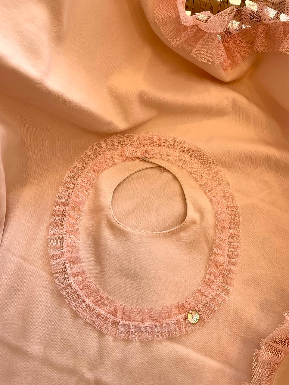 BAVETTA PINK CON ROUGE BABY GI