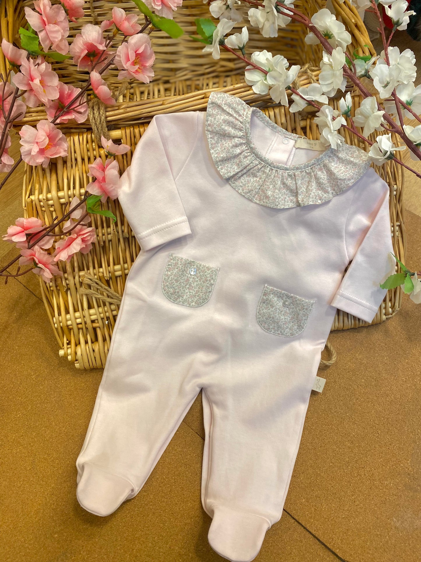 Tutina fiori baby gi