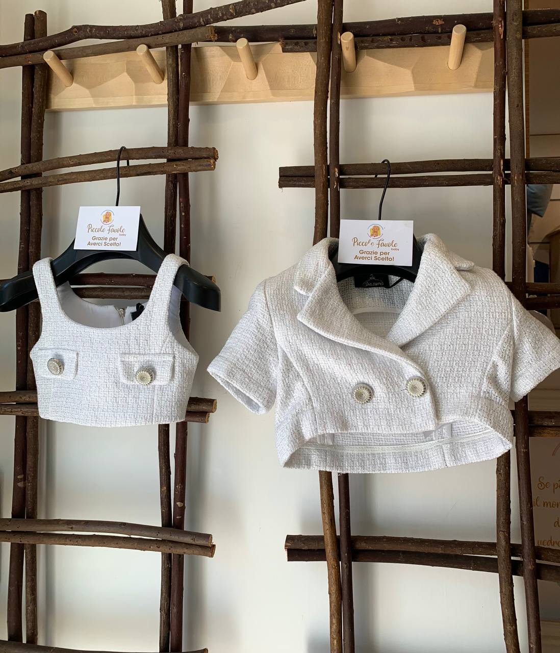 TOP BIANCO SATINATO FUN FUN