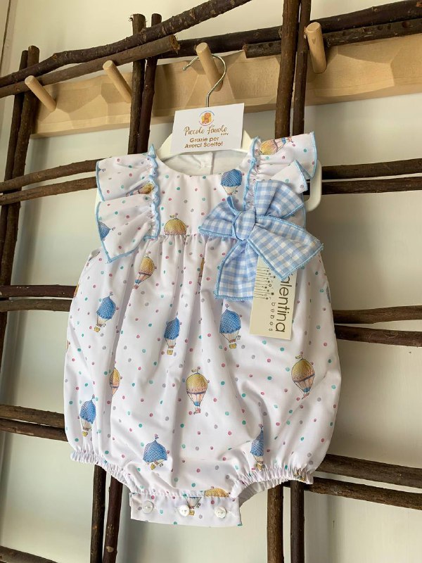 PAGLIACCETTO MONGOLFIERE CELESTE VALENTINA BEBES'
