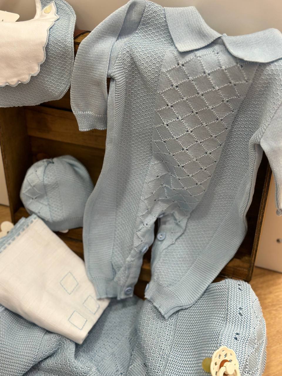 Coordinato azzurro Pappa&Latte