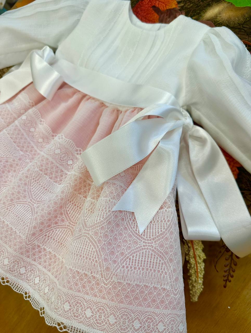 ABITO BATTESIMALE ROMANTICO