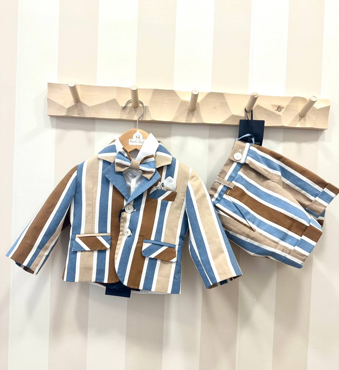 COMPLETO CAMICIA GIACCA E BERMUDA