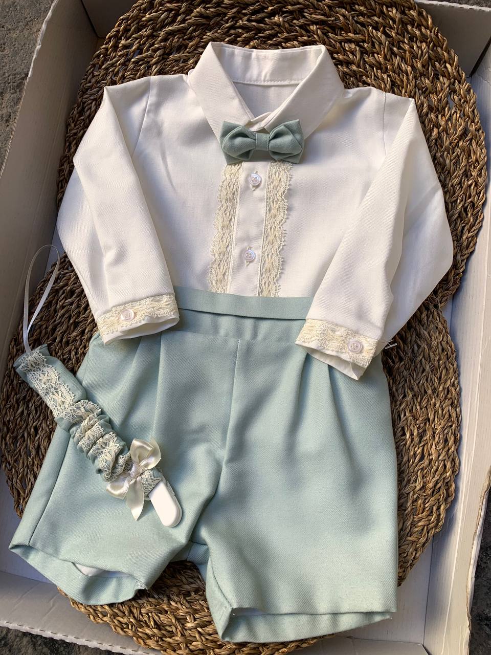 Abito Battesimale verde