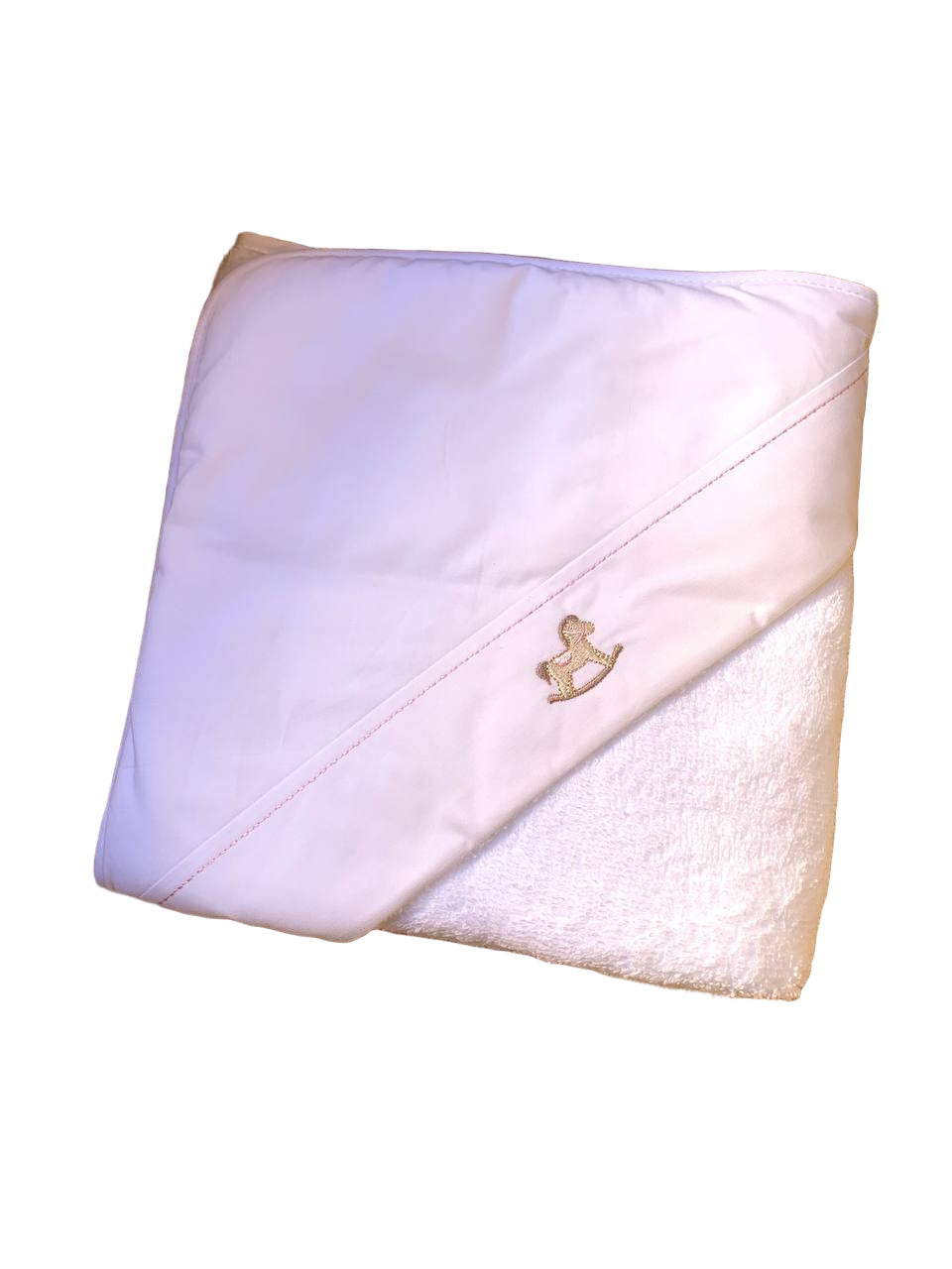 Accappatoio CAVALLO A DONDOLO ROSA BABY GI