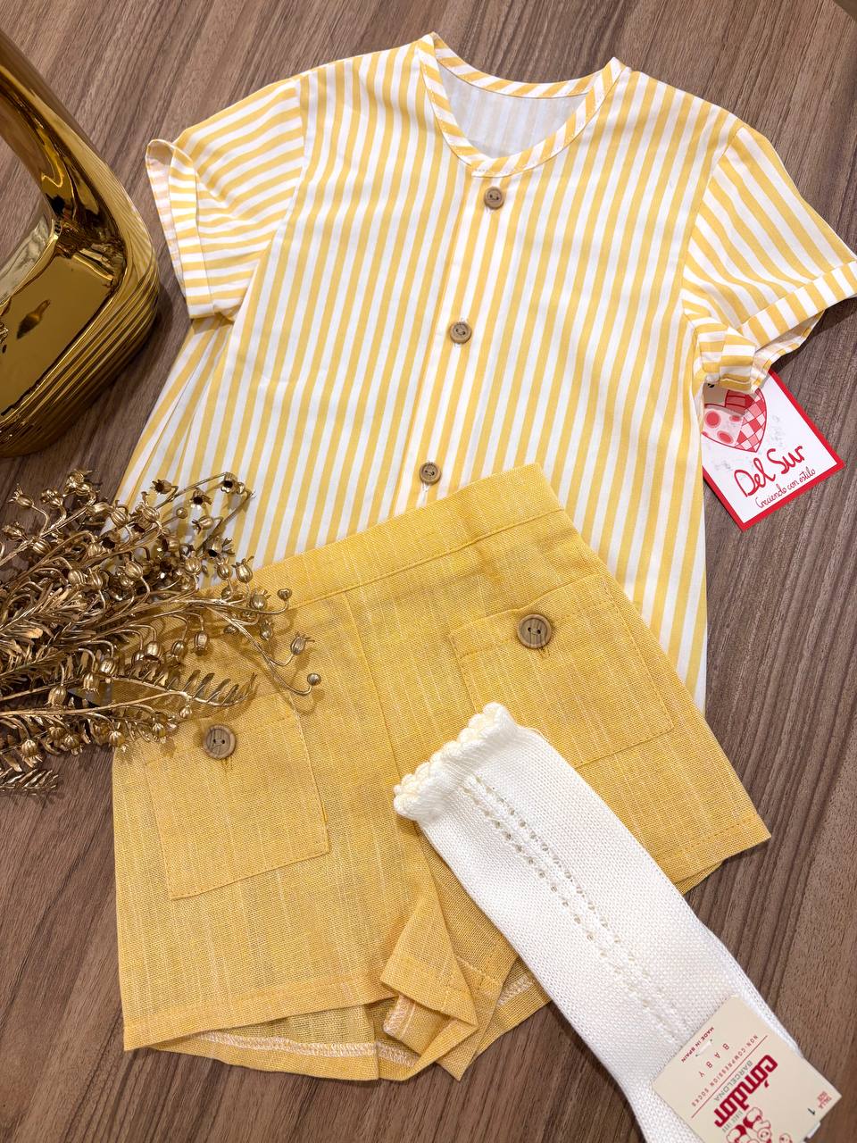 Completo GIALLO A RIGHE DEL SUR