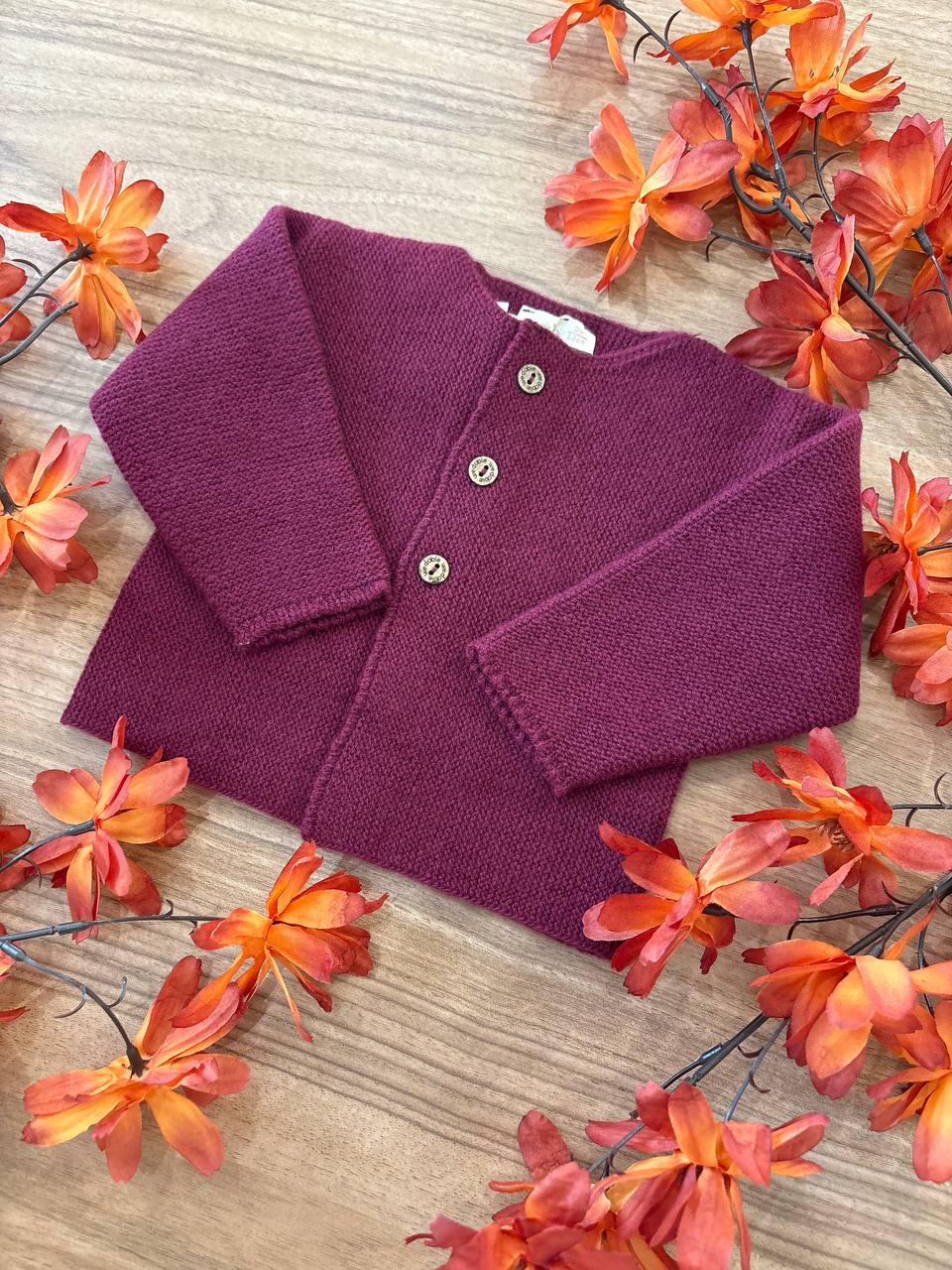 Cardigan BORDEAUX WEDOBLE