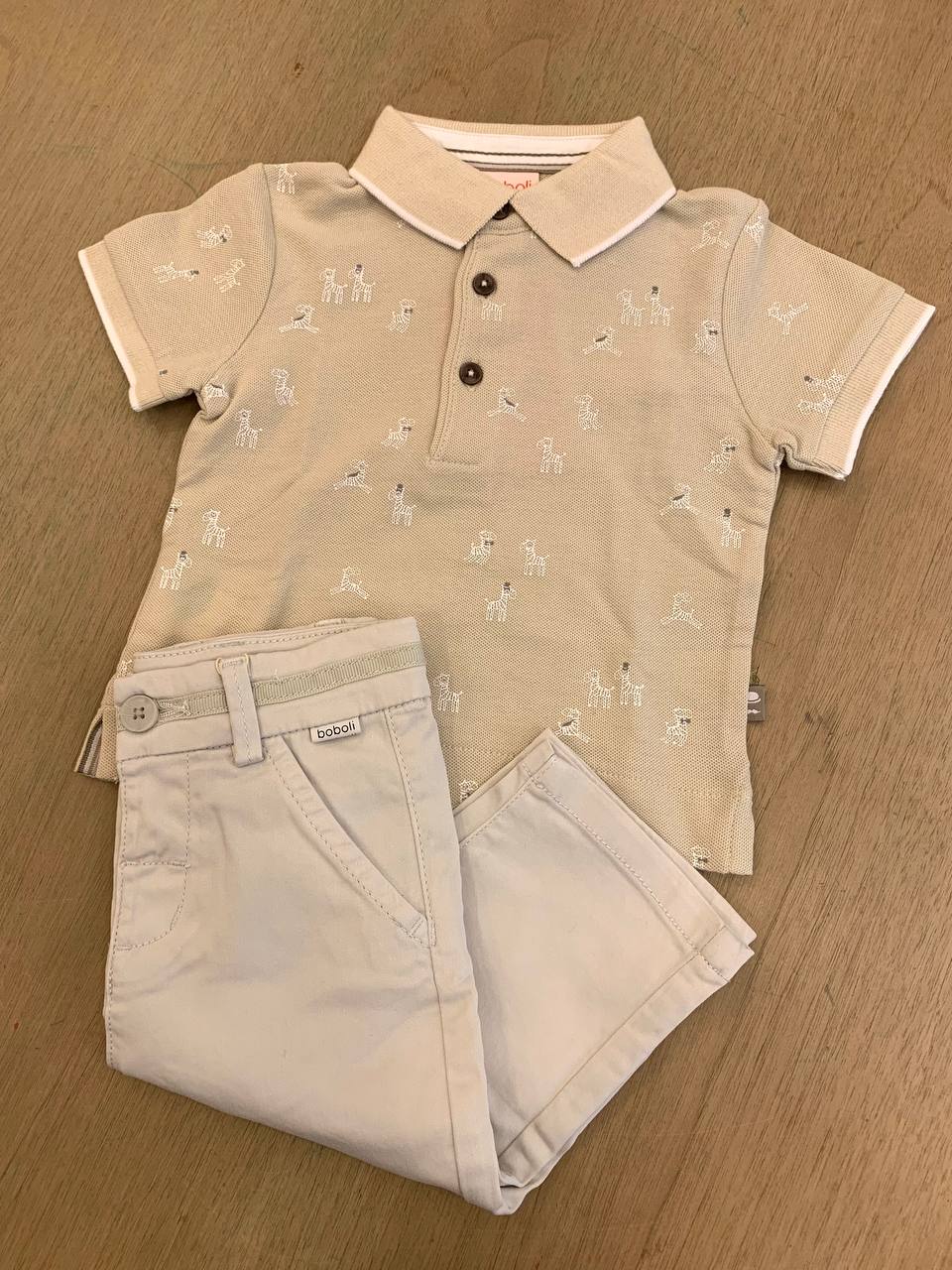 Completo polo e pantalone boboli