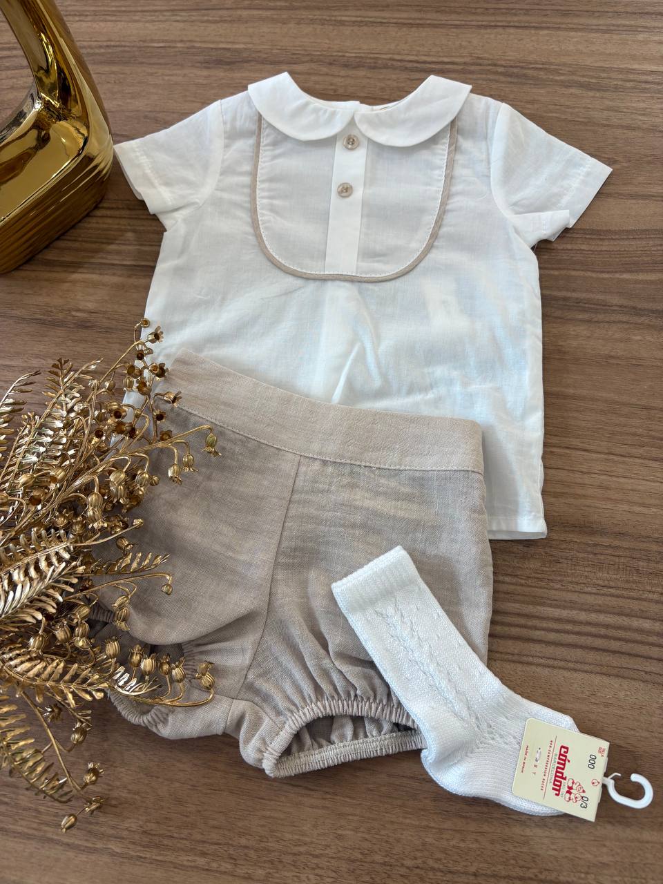 Completo beige PICCOLINA