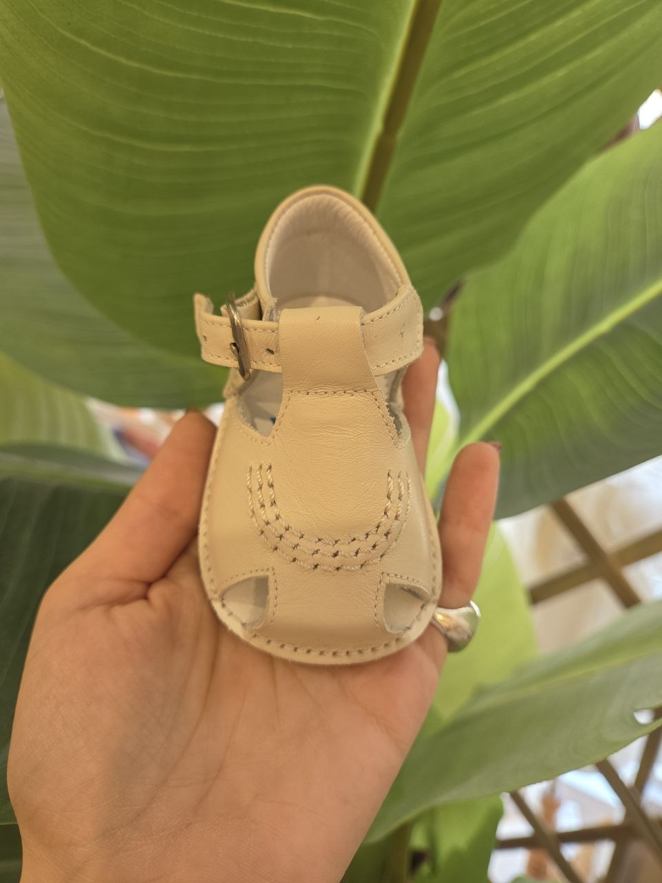 SANDALI RAGNETTO BEIGE INDICE