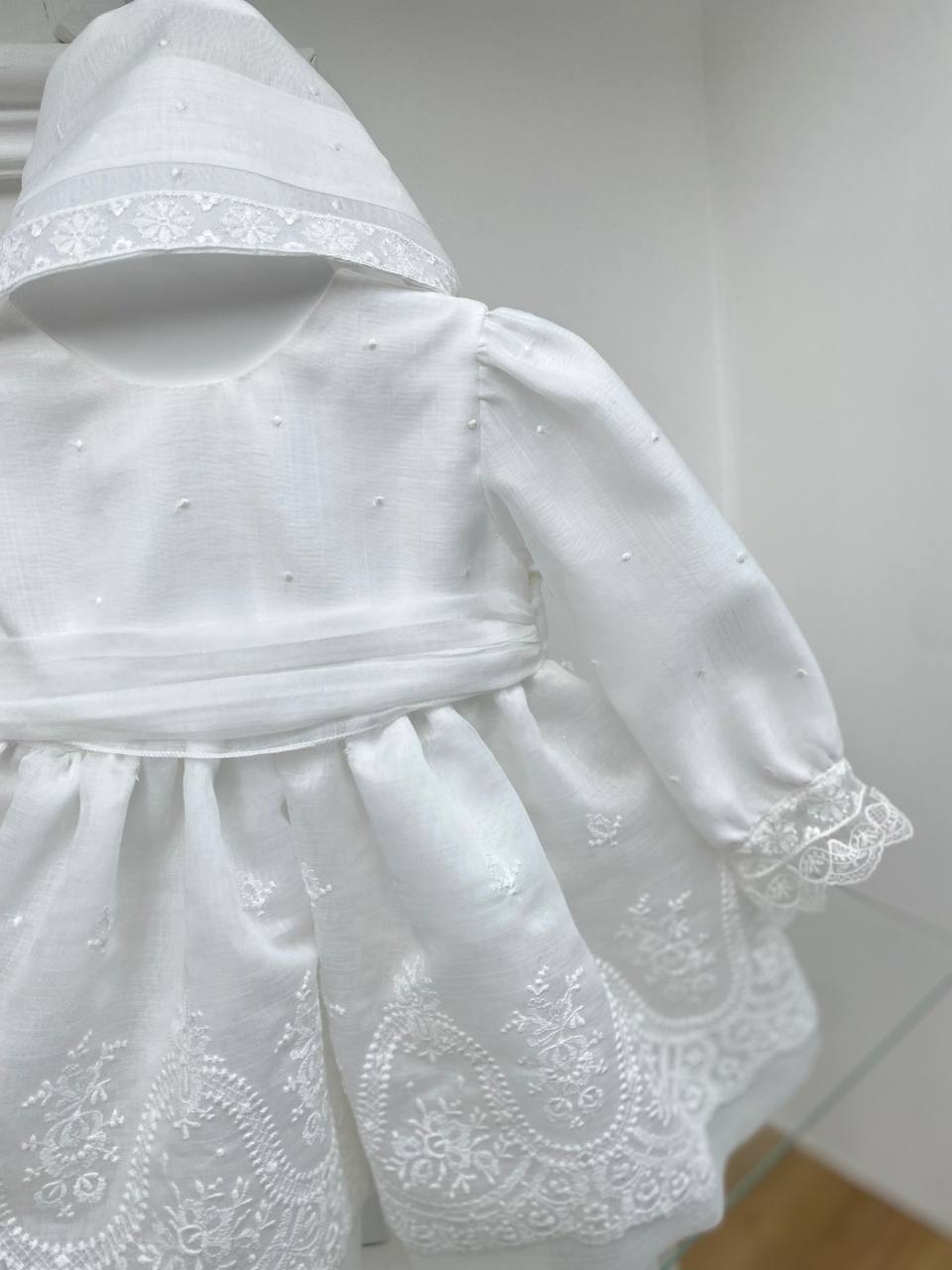 Abito battesimale bianco
