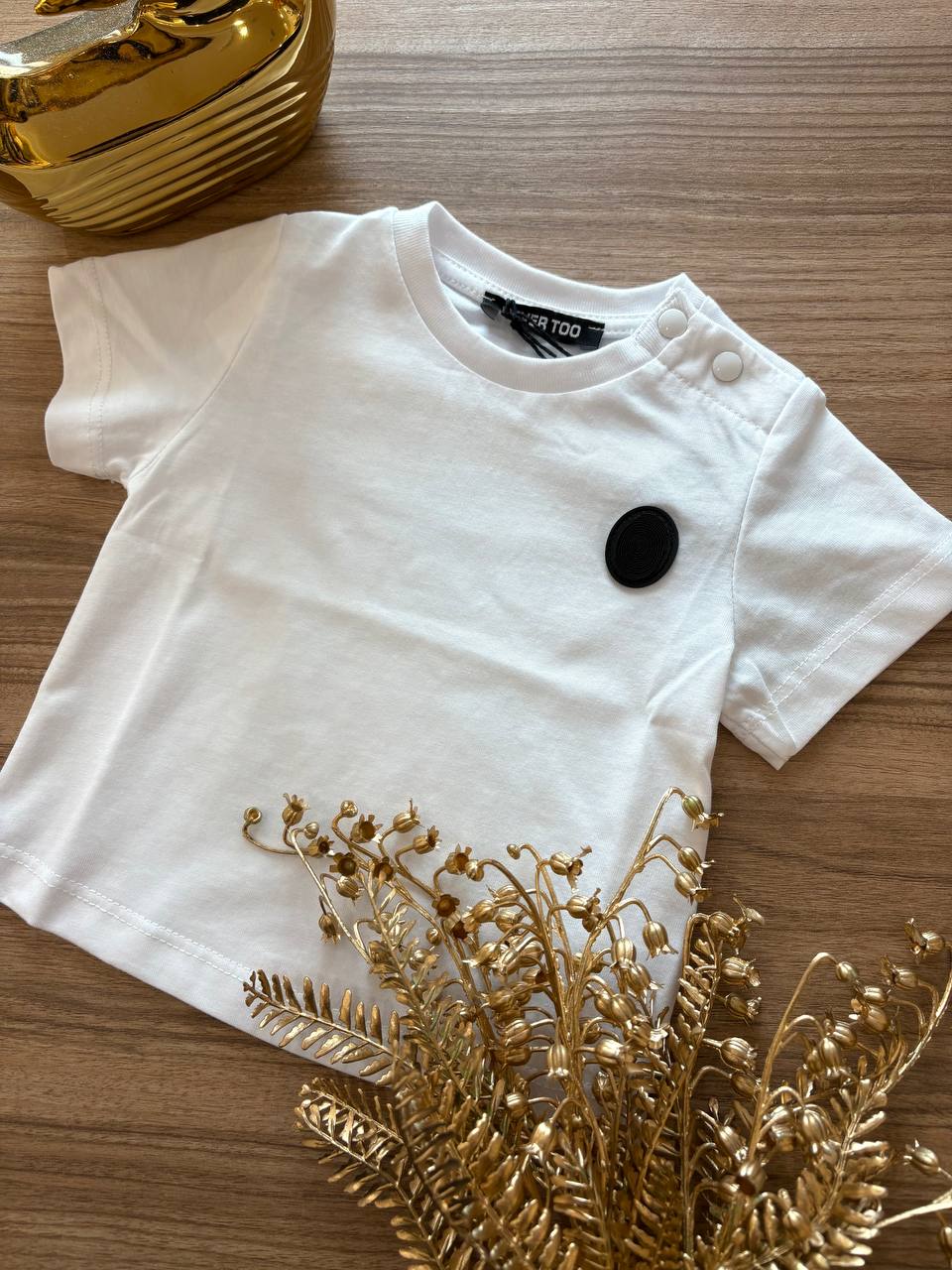 T-shirt BIANCA NEVER TOO