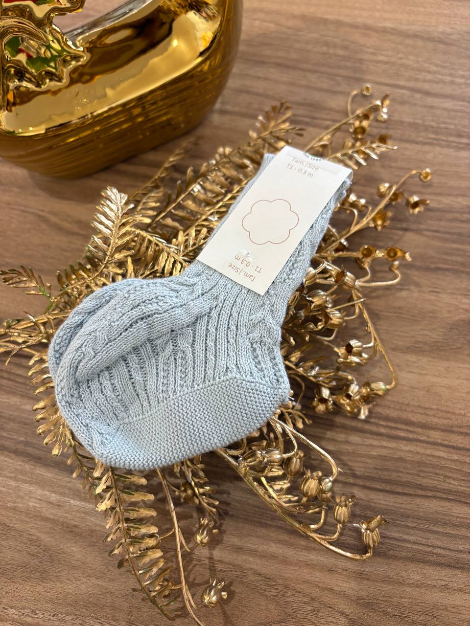 Babbucce IN FILO AZZURRO WEDOBLE