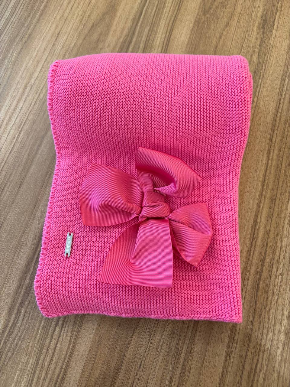 Coperta con fiocco gros-grain