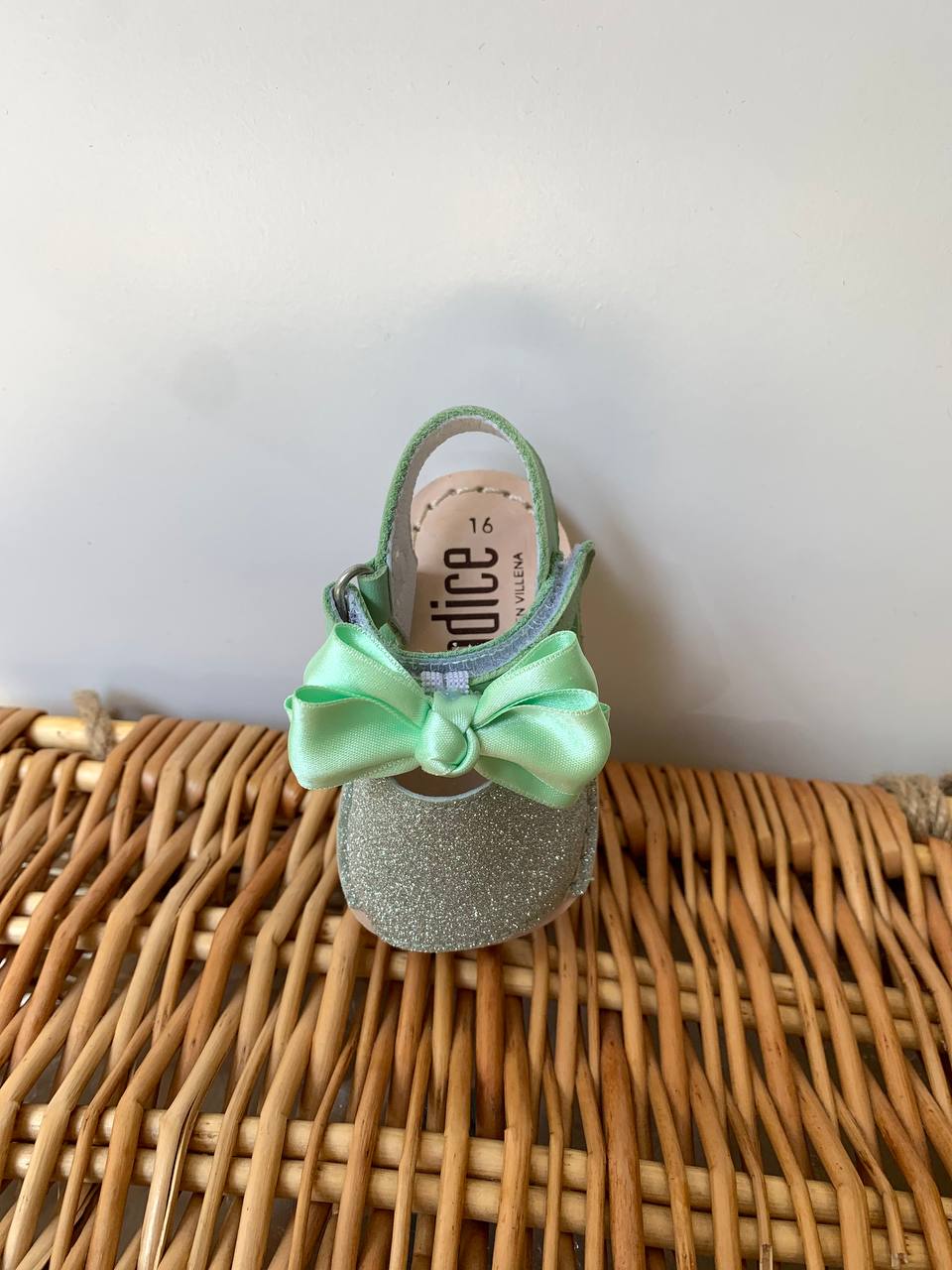 Minorchine verde glitter INDICE