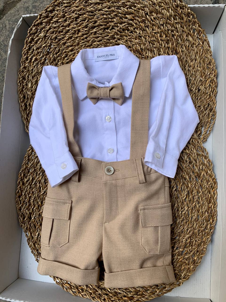 Coordinato CIELO E BEIGE EMANUEL PRIS