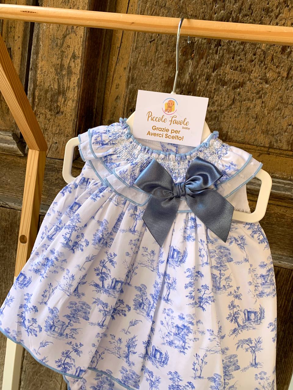Abito Bosco Azzurro Valentina bebès