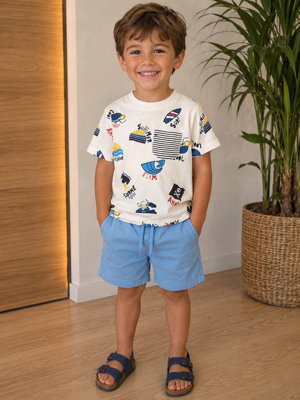 COMPLETO SUMMER CELESTE BOBOLI